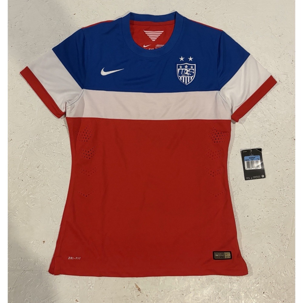 Nike USWNT 2014 Bomb Pop Soccer Jersey USA Womens M NWT World Cup Shirt